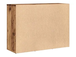Aparador de madera de ingeniería madera envejecida 88x30x64 cm