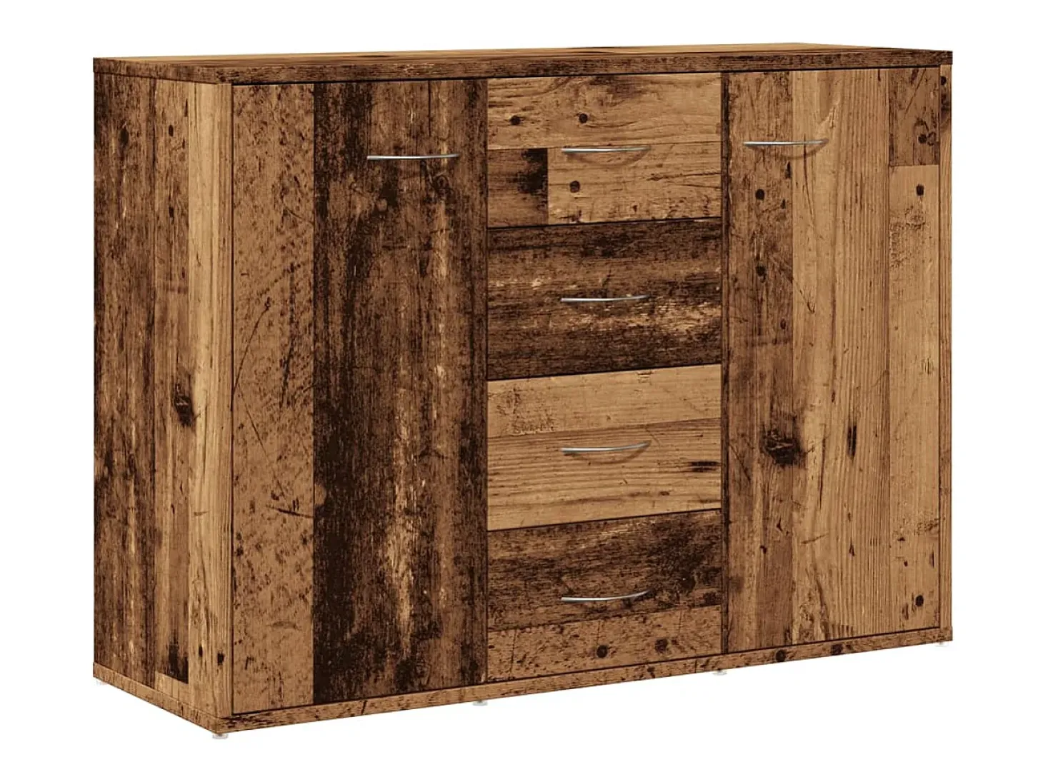 Aparador de madera de ingeniería madera envejecida 88x30x64 cm