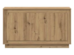 Aparador de madera de ingeniería roble artisan 102x35x55 cm