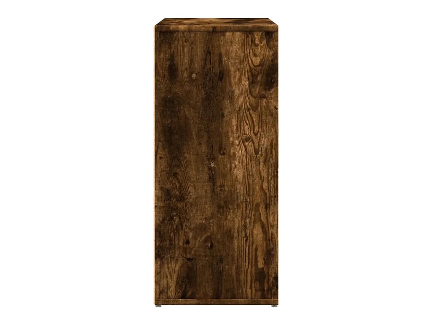 Aparador de madera de ingeniería 2 uds roble ahumado 60x31x70cm