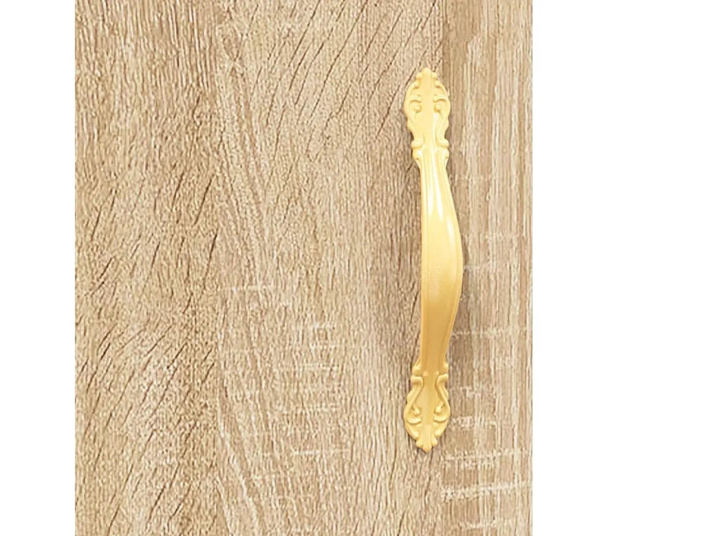 Aparador de madera de ingeniería roble Sonoma 69,5x34x90 cm