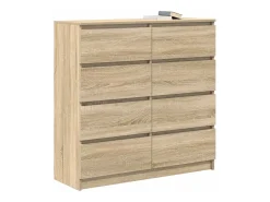 Aparador de madera de ingeniería roble Sonoma 100x35x99 cm