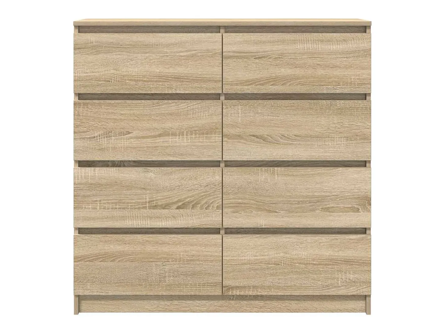 Aparador de madera de ingeniería roble Sonoma 100x35x99 cm
