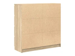 Aparador de madera de ingeniería roble Sonoma 100x35x99 cm