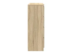 Aparador de madera de ingeniería roble Sonoma 100x35x99 cm