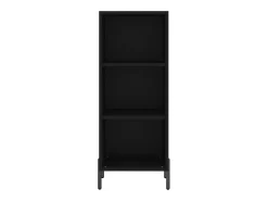 Aparador de madera de ingeniería negro 34,5x32,5x90 cm ES12314