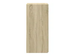 Aparador de madera de ingeniería roble Sonoma 50x42,5x93 cm