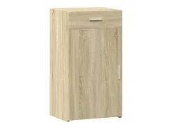 Aparador de madera de ingeniería roble Sonoma 50x42,5x93 cm