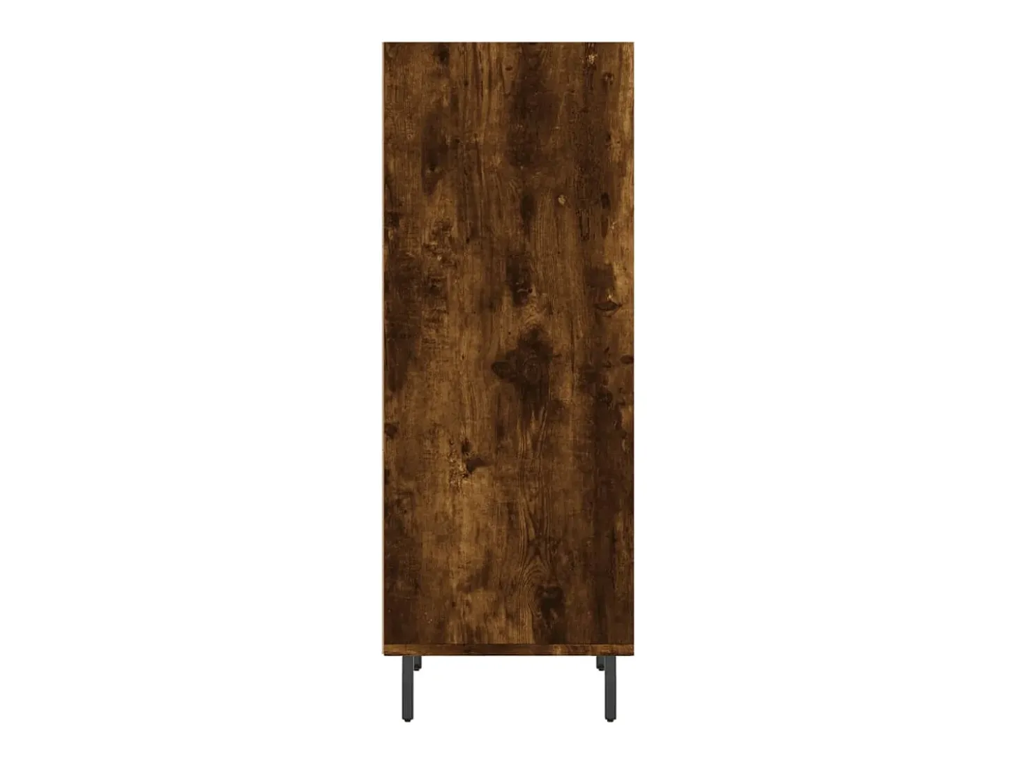 Aparador de madera de ingeniería roble ahumado 34,5x32,5x90 cm