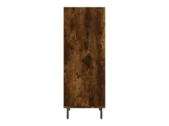 Aparador de madera de ingeniería roble ahumado 34,5x32,5x90 cm ES94050