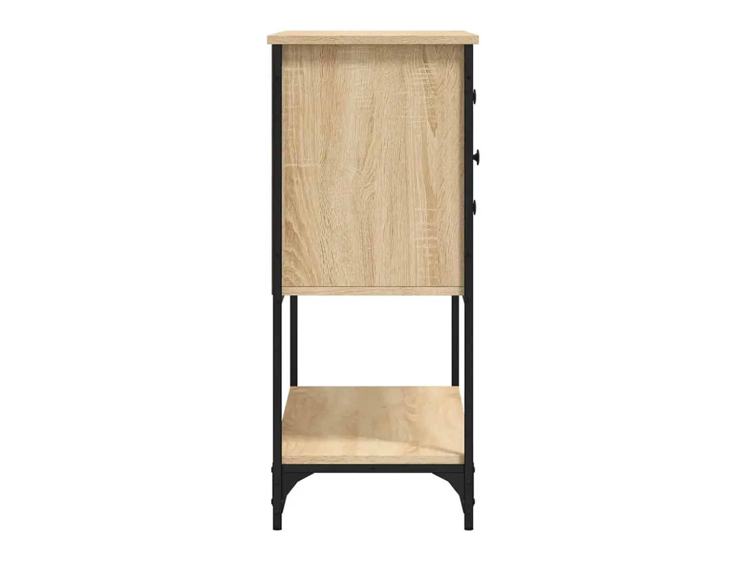 Aparador de madera de ingeniería roble Sonoma 100x36x85 cm