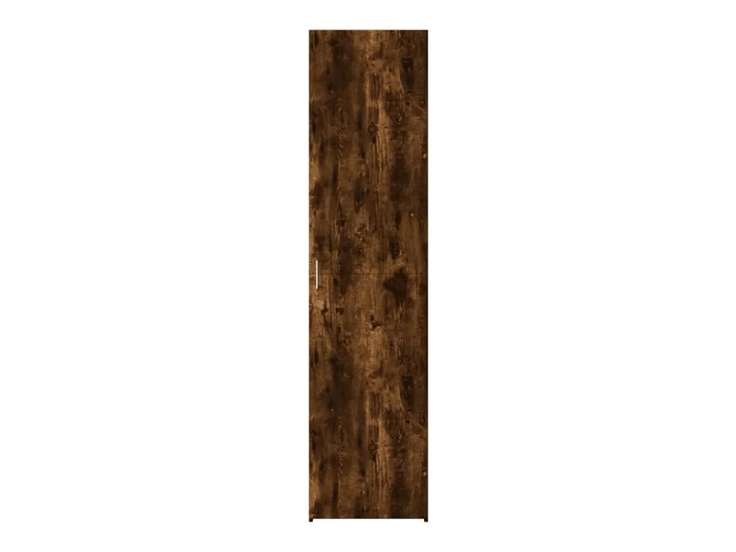 Aparador de madera de ingeniería roble ahumado 45x42,5x185 cm