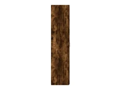 Aparador de madera de ingeniería roble ahumado 45x42,5x185 cm