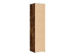 Aparador de madera de ingeniería roble ahumado 45x42,5x185 cm