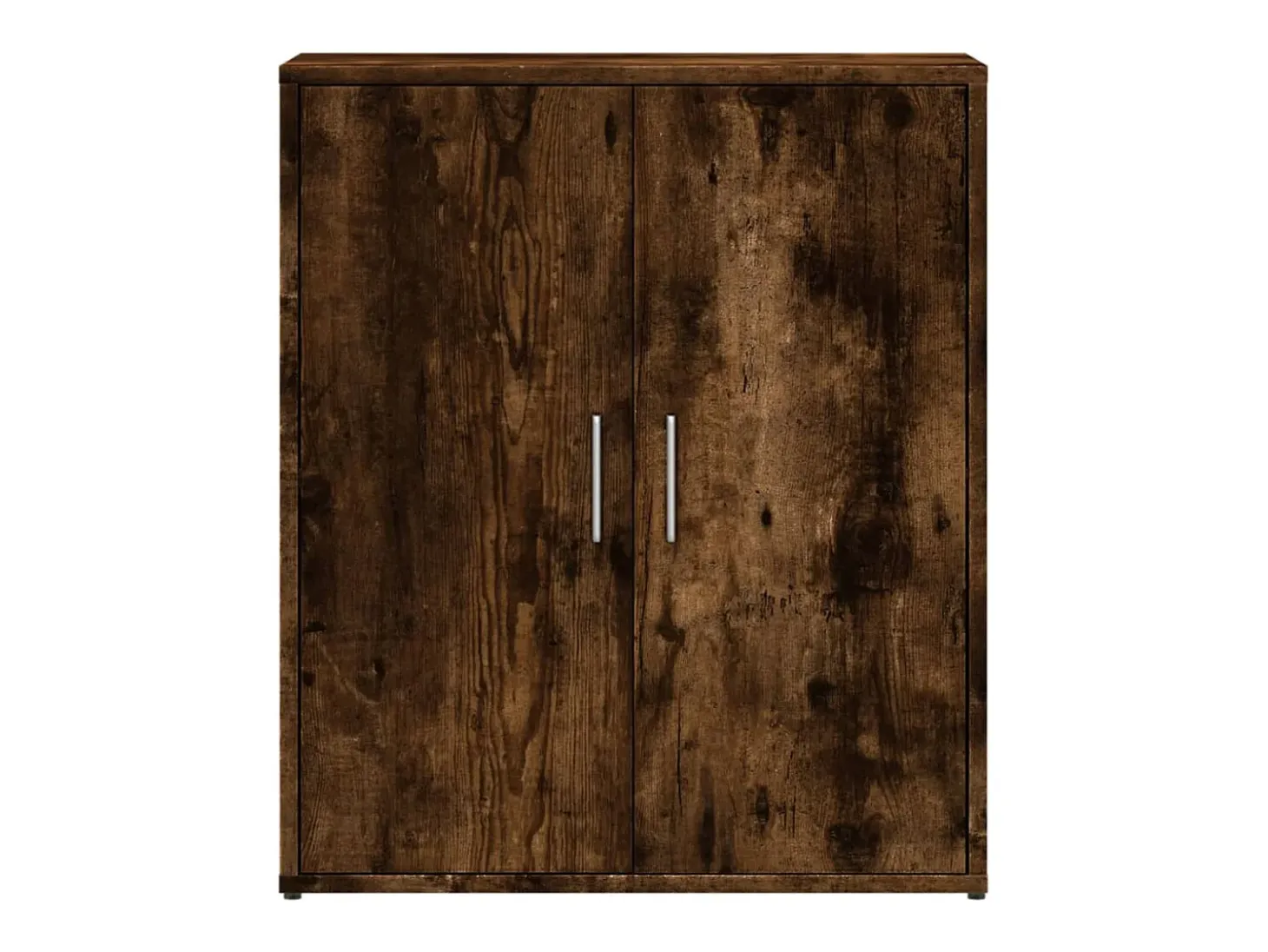Aparador de madera de ingeniería roble ahumado 60x31x70 cm ES351699