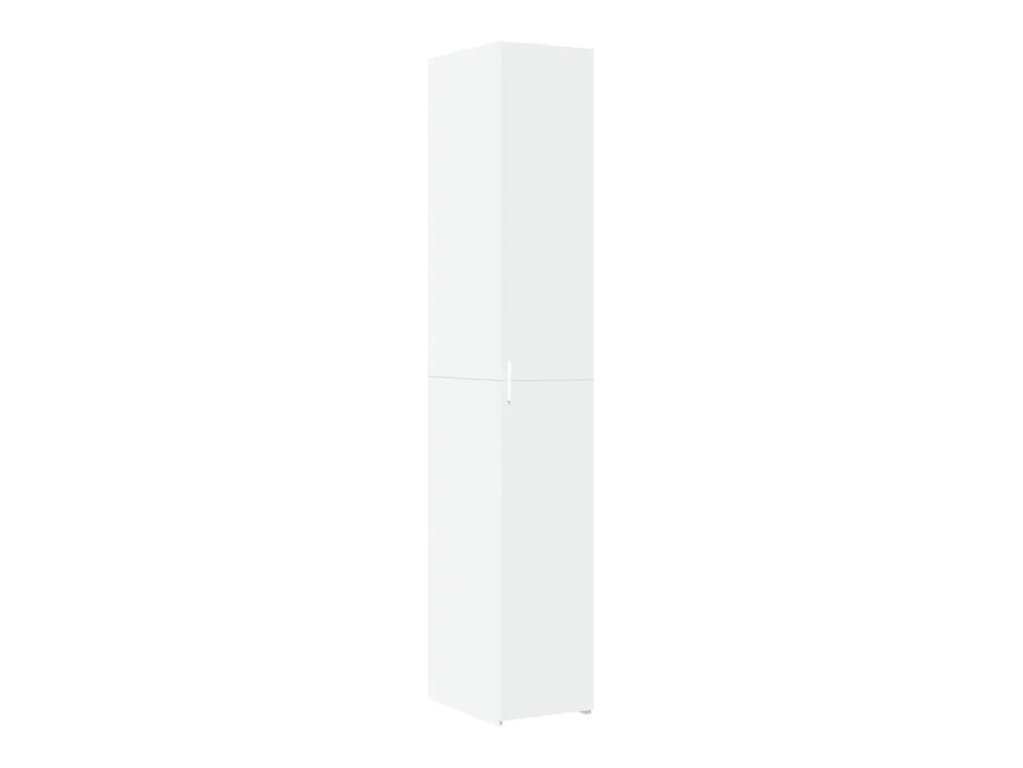 Aparador de madera de ingeniería blanco 30x42,5x185 cm