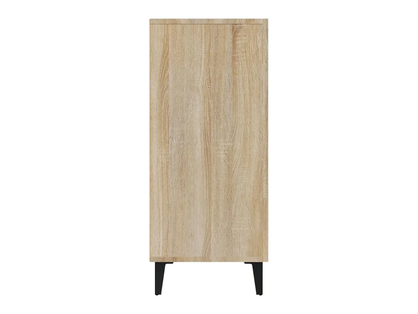 Aparador de madera de ingeniería roble Sonoma 90x34x80 cm