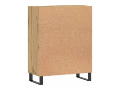 Aparador de madera de ingeniería roble artisan 69,5x34x90 cm
