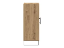 Aparador de madera de ingeniería roble artisan 69,5x34x90 cm