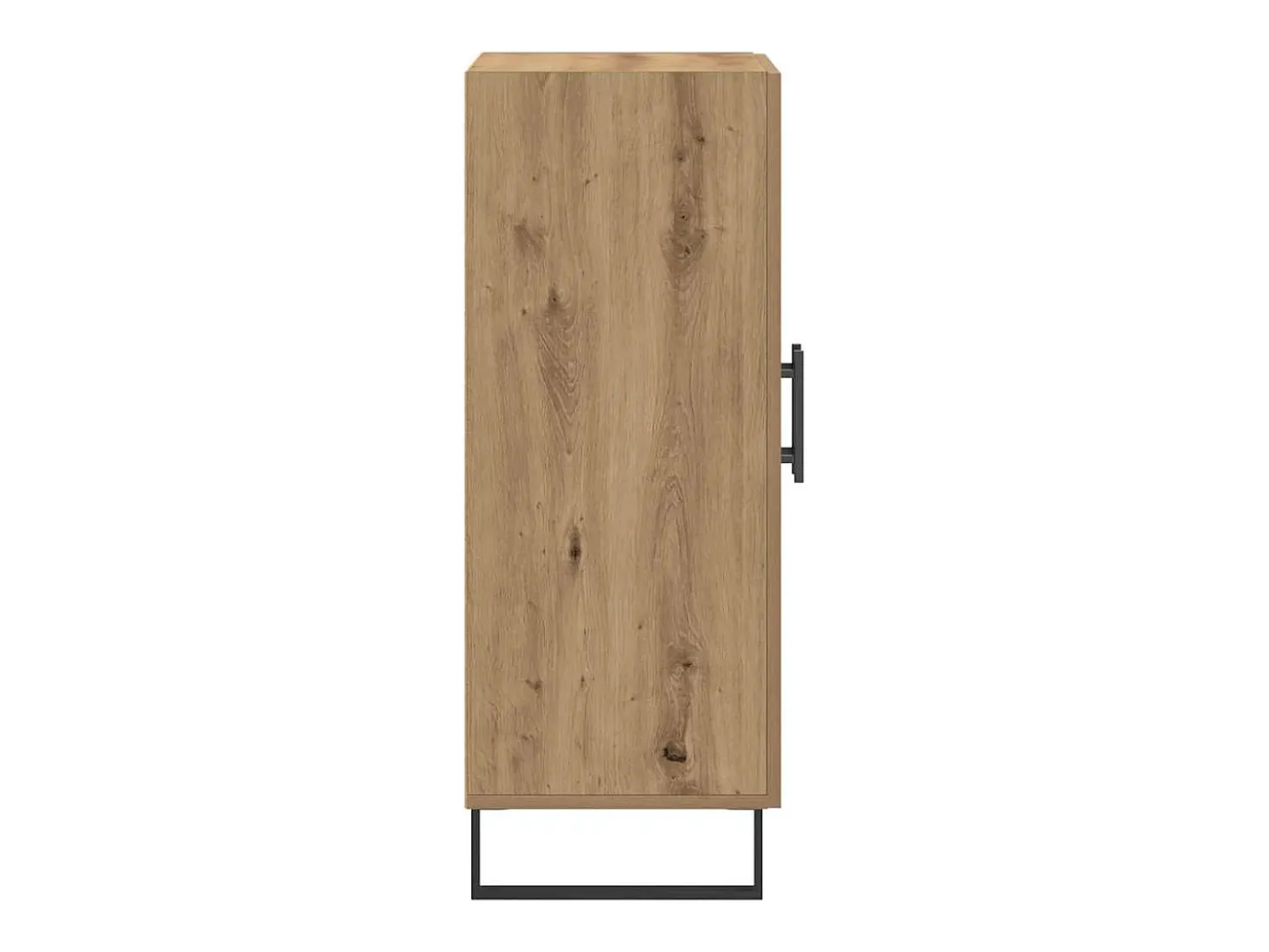 Aparador de madera de ingeniería roble artisan 69,5x34x90 cm