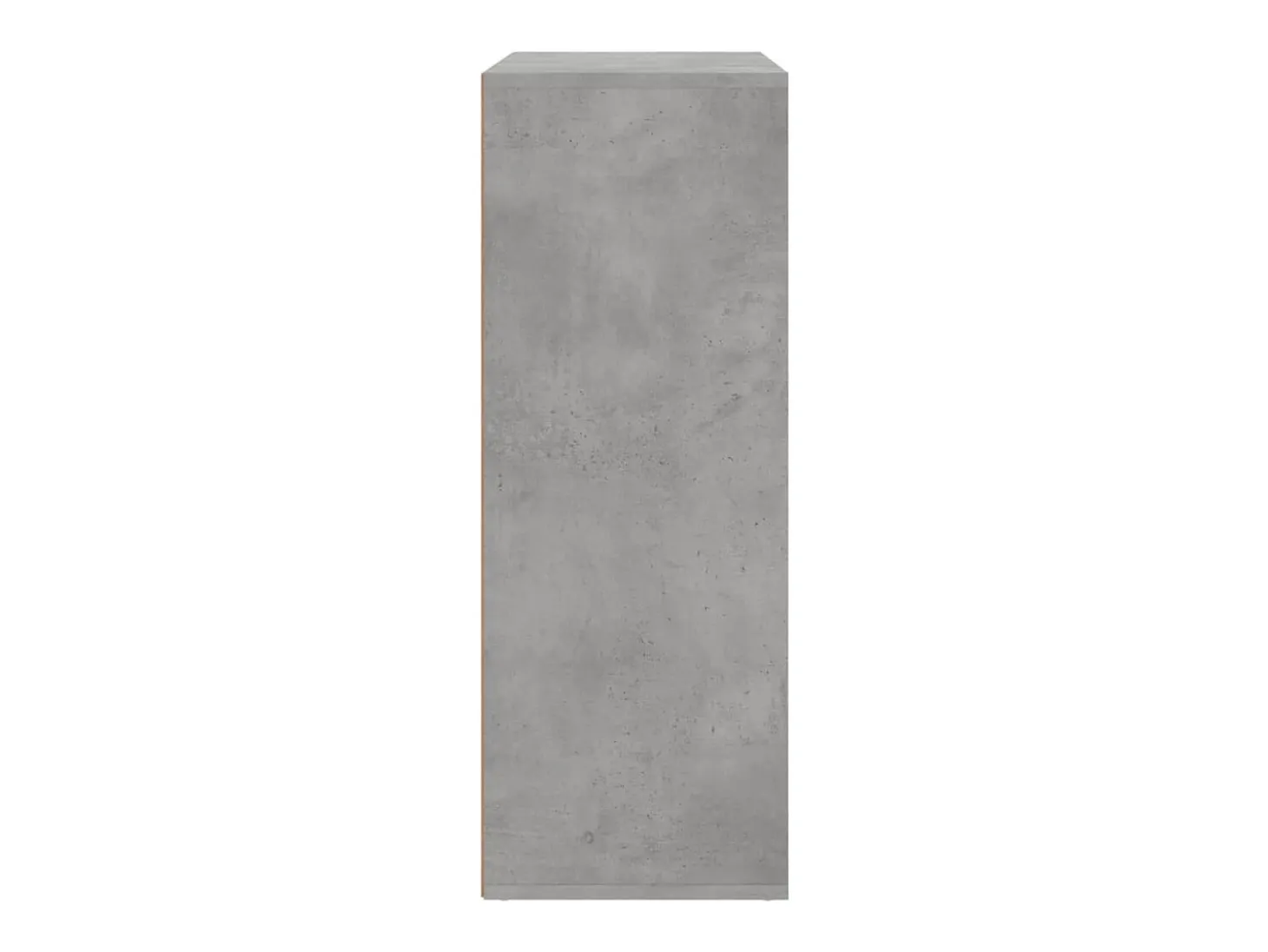 Aparador de madera de ingeniería gris hormigón 60x31x84 cm