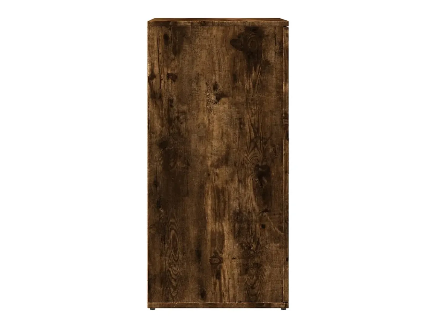 Aparador de madera de ingeniería roble ahumado 59x39x80 cm
