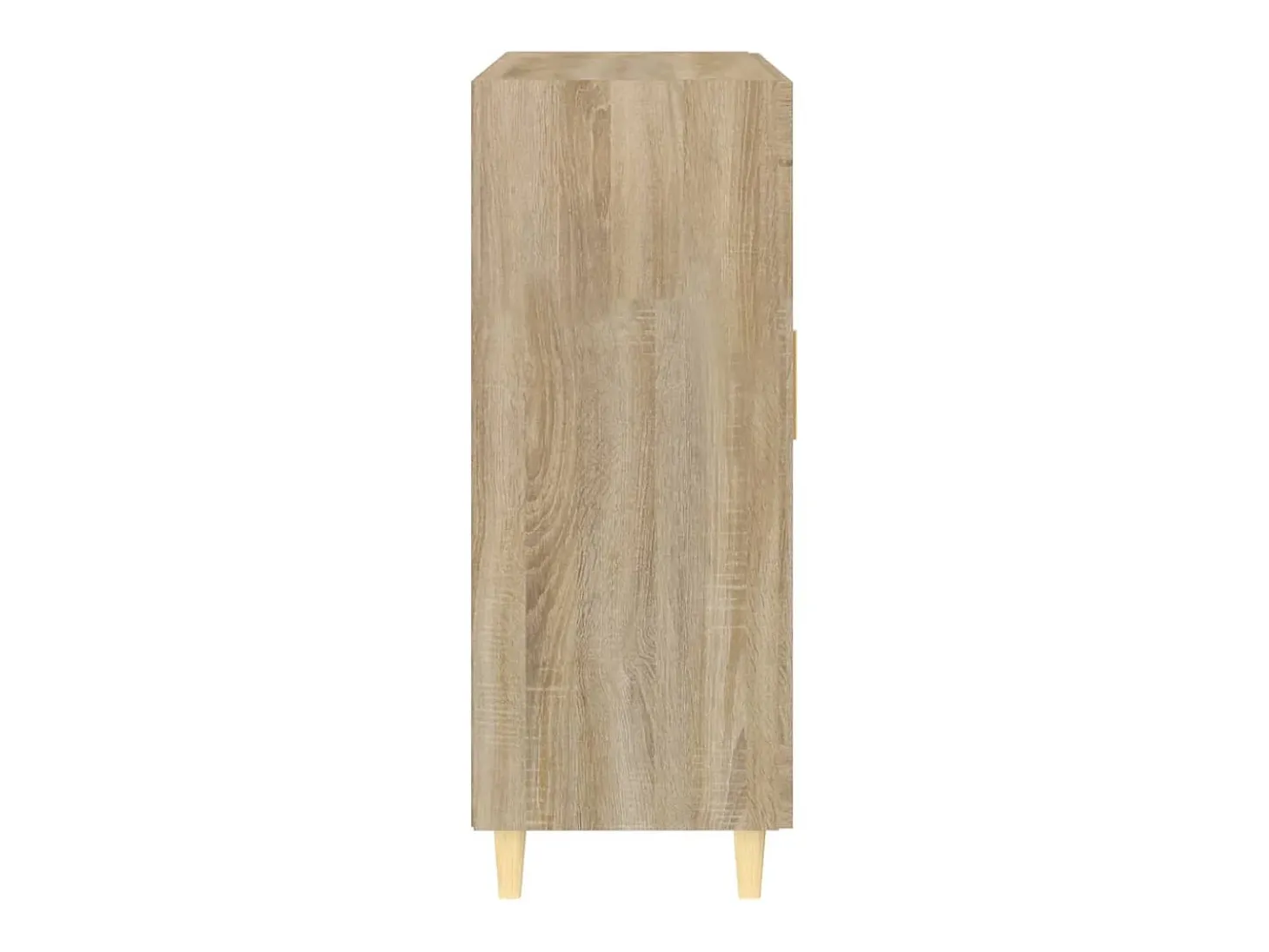 Aparador de madera de ingeniería roble Sonoma 69,5x34x90 cm
