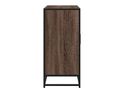 Aparador de madera de ingeniería marrón roble 92x35x76 cm