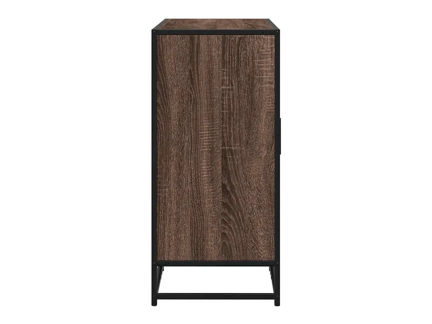 Aparador de madera de ingeniería marrón roble 92x35x76 cm