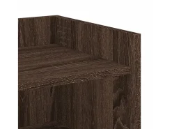 Aparador de madera de ingeniería marrón roble 73,5x35x75 cm