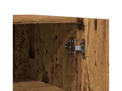 Aparador de madera de ingeniería envejecida 100x36x60 cm