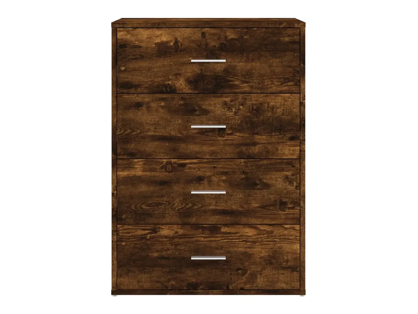 Aparador de madera de ingeniería roble ahumado 60x31x84 cm ES902542