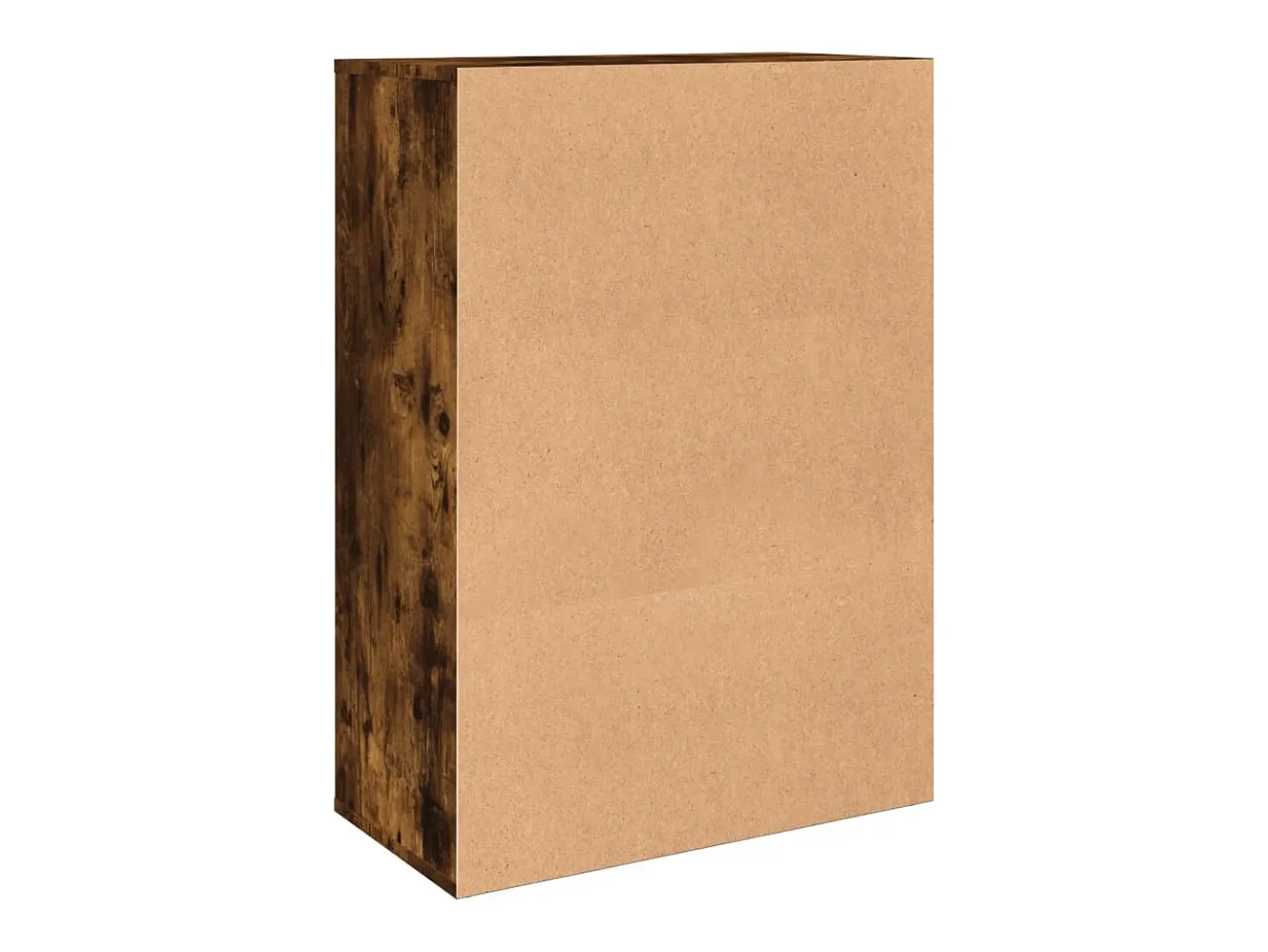Aparador de madera de ingeniería roble ahumado 60x31x84 cm