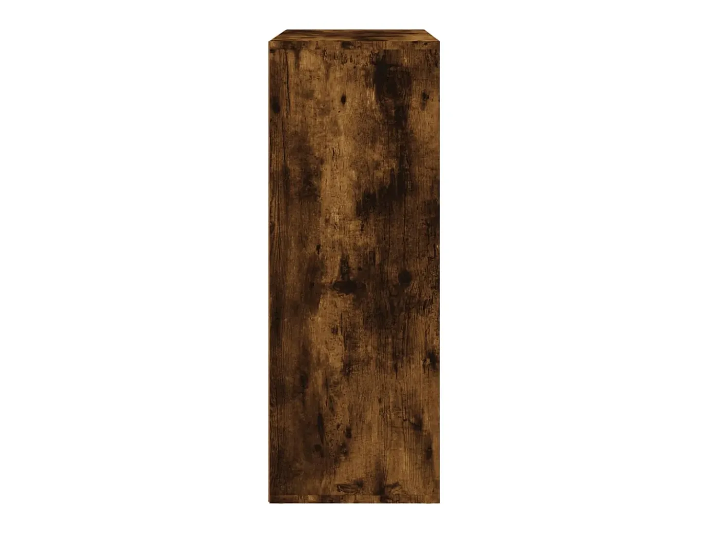 Aparador de madera de ingeniería roble ahumado 60x31x84 cm