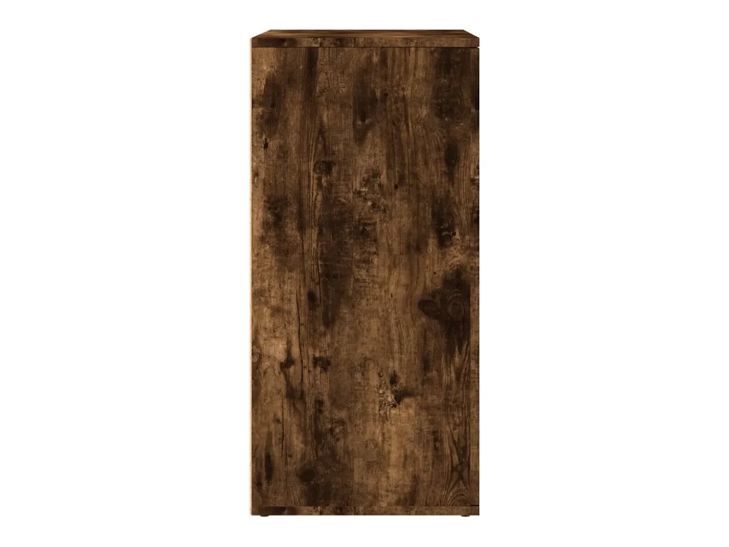 Aparador de madera de ingeniería roble ahumado 79x38x80 cm