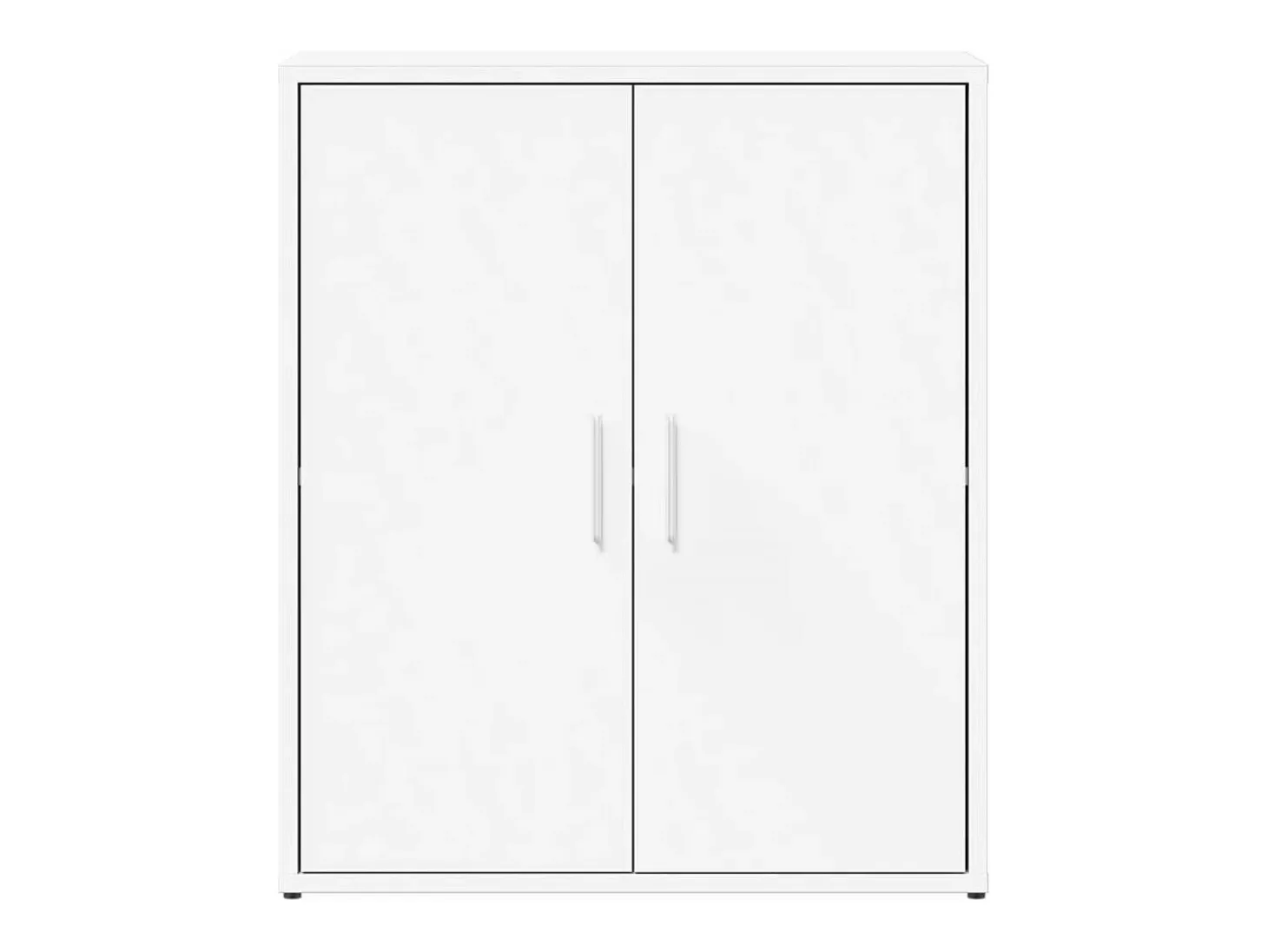 Aparador de madera de ingeniería 2 uds blanco 60x31x70 cm ES430821
