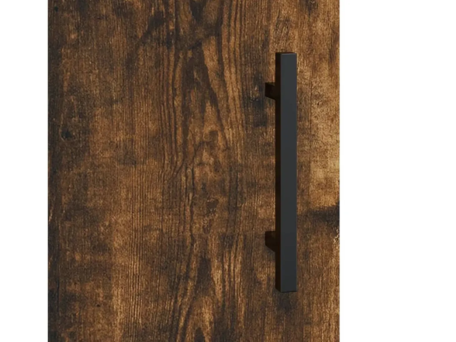 Aparador de madera de ingeniería roble ahumado 69,5x34x90 cm