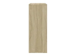 Aparador de madera de ingeniería roble Sonoma 60x31x84 cm