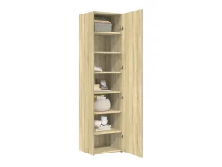 Aparador de madera de ingeniería roble Sonoma 45x42,5x185 cm
