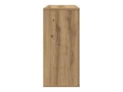 Aparador de madera de ingeniería roble artisan 90x29,5x65 cm
