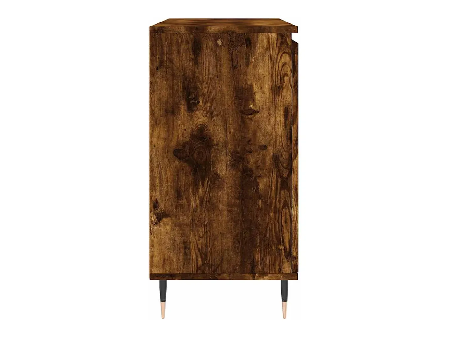 Aparador de madera de ingeniería roble ahumado 101,5x35x70 cm
