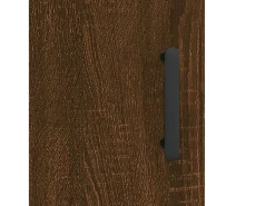 Aparador de madera de ingeniería marrón roble 69,5x34x90 cm