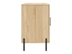 Aparador de madera de ingeniería roble Sonoma 100x36x60 cm