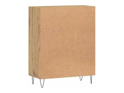 Aparador de madera de ingeniería roble artisan 69,5x34x90 cm