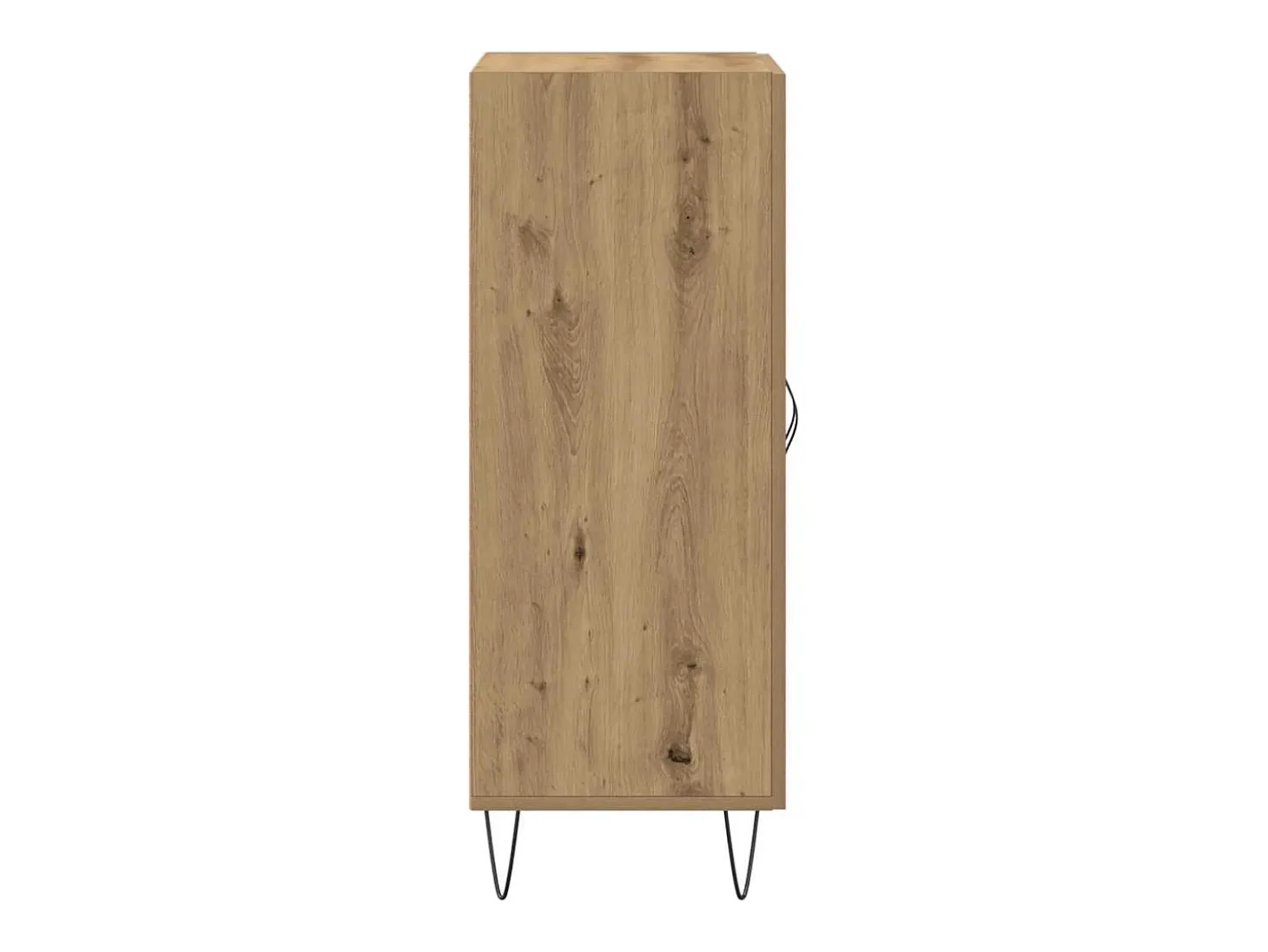 Aparador de madera de ingeniería roble artisan 69,5x34x90 cm