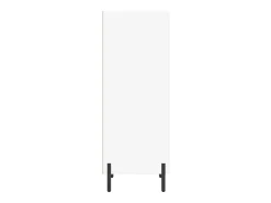 Aparador de madera de ingeniería blanco 34,5x32,5x90 cm ES62525