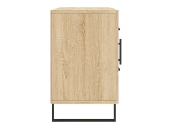 Aparador de madera de ingeniería roble Sonoma 100x36x60 cm