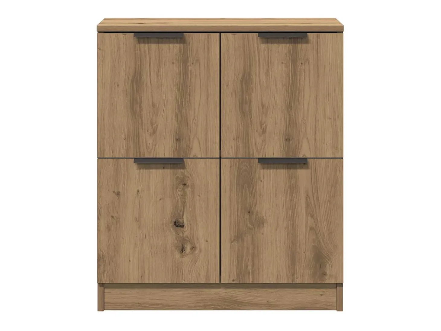 Aparador de madera de ingeniería roble artisan 60x30x70 cm