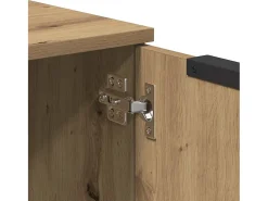 Aparador de madera de ingeniería roble artisan 60x30x70 cm