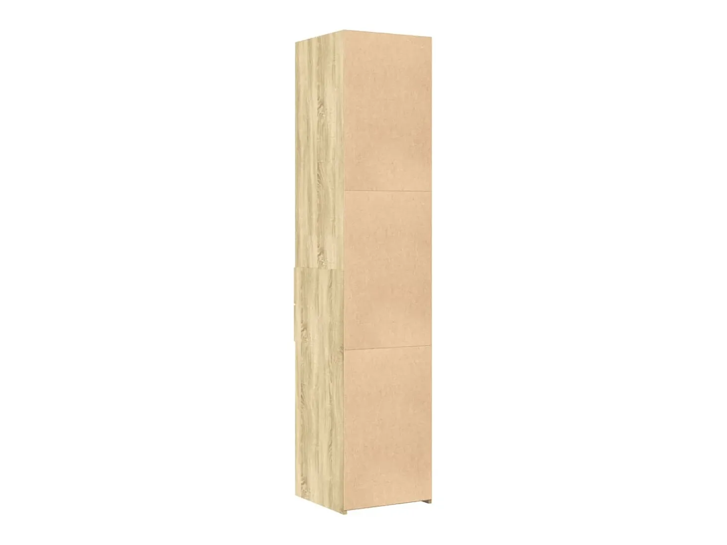 Aparador de madera de ingeniería roble Sonoma 40x42,5x185 cm